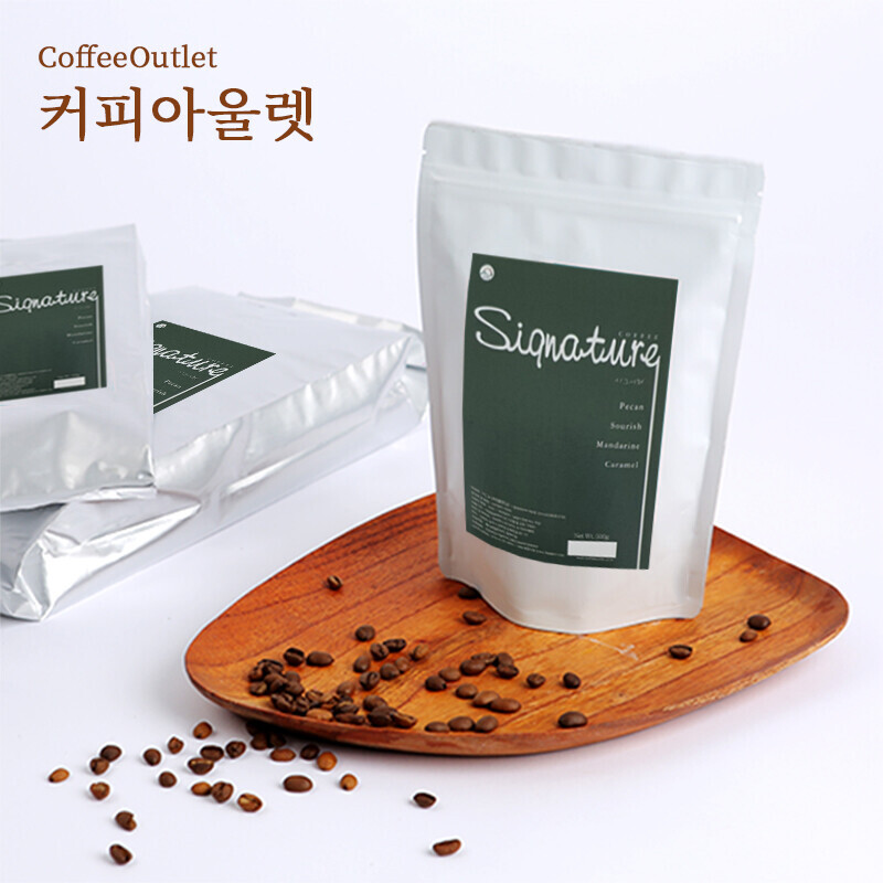 커피아울렛,[커피아울렛] 블랜딩 시그니처 500g